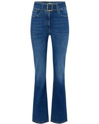 Elisabetta Franchi - Flared Jeans - Lyst
