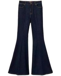 Twinset - Belt-Loop Flared Jeans - Lyst