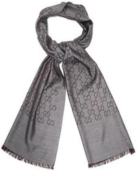 Gucci - Classic Logo Scarf - Lyst