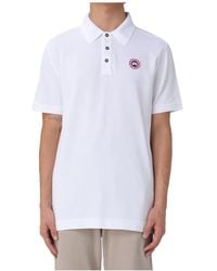 Canada Goose - Short-Sleeved Polo Shirt - Lyst