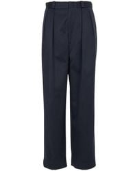 Nanamica - Wide-Leg Twill Casual Pants - Lyst