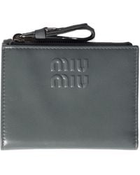 Miu Miu - Small Leather Wallet - Lyst