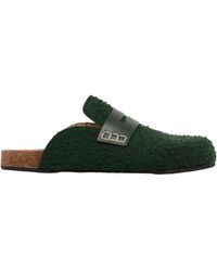 JW Anderson - Felt Loafer Mules - Lyst
