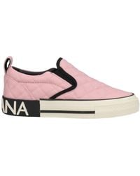 Dolce & Gabbana - Solid Color Round Toe Casual Shoes - Lyst