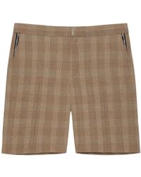Givenchy - Prince Of Wales Pattern Bermuda Shorts - Lyst