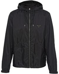 Prada - Re-Nylon Hooded Jacket - Lyst