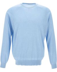 Kangra Cashmere - Kangra Crew Neck Knitwear - Lyst