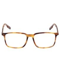 ZEGNA - Geometric Frame Plain Glasses - Lyst