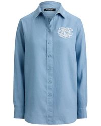 Ralph Lauren - Lauren Long Sleeve Buttoned Shirt - Lyst