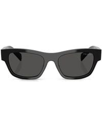 Prada - Eyewear Butterfly Frame Sunglasses - Lyst