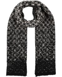 MM6 by Maison Margiela - Two-Tone Knitted Scarf - Lyst
