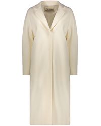 Herno - Notched-Collar Single-Breasted Coat - Lyst