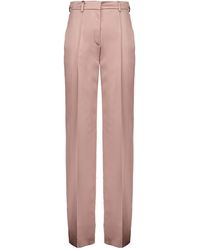 Balmain - Tailored Satin Trousers - Lyst