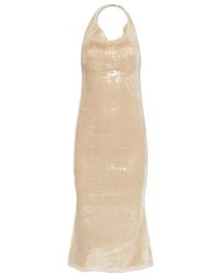 Oséree - Oséree Sequin Open-Back Dress - Lyst