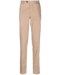 Brunello Cucinelli - Garment-Dyed Trousers - Lyst