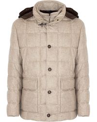 Fay - Hooded Padded Coat - Lyst