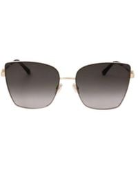 Jimmy Choo - Eyewear Vella Square Frame Sunglasses - Lyst