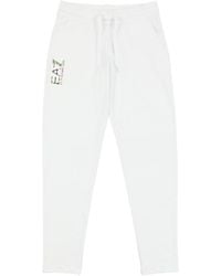 EA7 - Logo Printed Sweatpants - Lyst