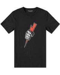Neil Barrett - Round-Necked Logo T-Shirt - Lyst