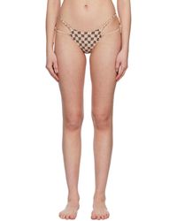 MISBHV - Monogram-Pattern Bikini Bottoms - Lyst