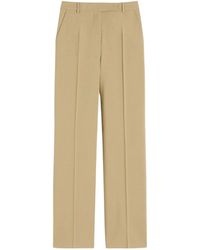 Max Mara - Mxmscacco Pressed Crease Tailored Pants - Lyst