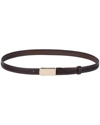 Brunello Cucinelli - Box-Frame Calf Leather Belt - Lyst