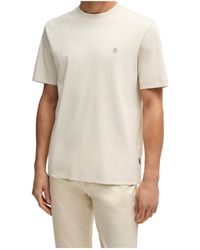 BOSS - Logo Crew-Neck T-Shirt - Lyst