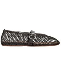 Alaïa - Mesh Ballet Flats - Lyst