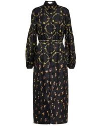 Gabriela Hearst - Printed Silk Twill Maxi Dress - Lyst