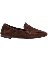 Tory Burch - Logo Detail Loafers - Lyst