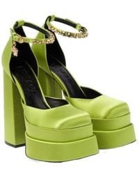 Versace - Medusa Aevitas Platform Heels - Lyst