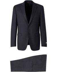 Canali - Long-Sleeved Suit Jacket And Trousers Two-Piece Set - Lyst