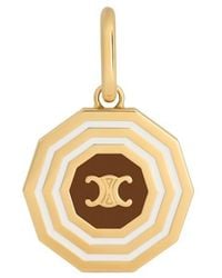 Celine - Charms Decagon Triomphe Medal - Lyst