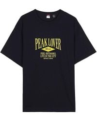NANGA - Peak Crew Neck T-Shirt - Lyst
