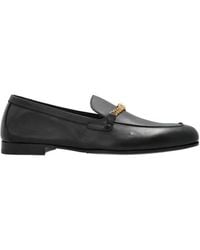 Versace - Medusa Chain Detailed Slip-On Loafers - Lyst