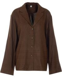 TOTEME - Totême Long Sleeved Buttoned Shirt - Lyst