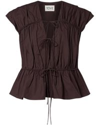 TOVE - Thea Cotton Top - Lyst