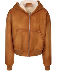 Prada - Long-Sleeve Hooded Casual Jacket - Lyst