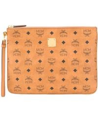 MCM - Visetos Small Clutch Bag - Lyst