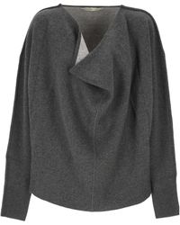 Carven - Long-Sleeve Knit Top - Lyst
