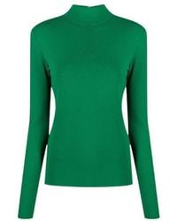 Stella McCartney - Roll-Neck Compact-Knit Jumper - Lyst