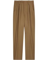 Maison Margiela - Tailored Straight-Leg Wool Trousers - Lyst