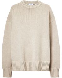The Row - Essentials Ophelia Oversized Wool And Cashmere-Blend Sweater - Lyst