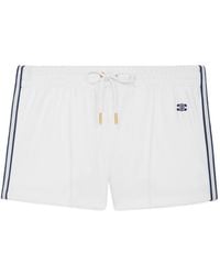 Celine - Double Jersey Mini Shorts - Lyst
