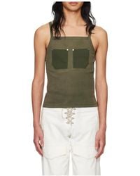 Dion Lee - Rivet-Pocket Tank Top - Lyst