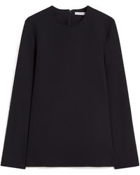 Max Mara - Slim Fit Crewneck Top - Lyst