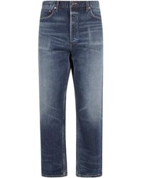 Agolde - Five Pocket Denim Trousers - Lyst