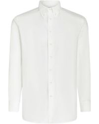 Etro - Logo-Embroidered Button-Down Shirt - Lyst