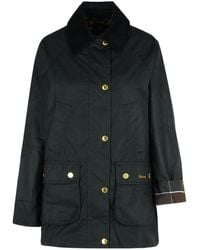 Barbour - Waxed Cotton Lightweight Jacket - Lyst