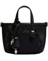 Moncler - Very Mesh Leather Tote Bag - Lyst